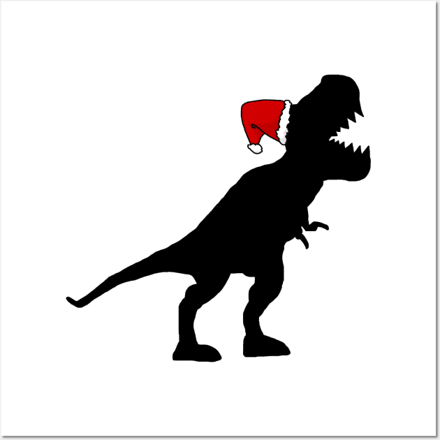 Christmas TRex Wall Art by imphavok